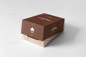 Download Cake Box Mock Up By Yogurt86 Graphicriver