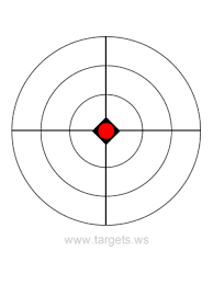 200 yard load development target. Printable Targets Print Your Own Bullseye Shooting Targets