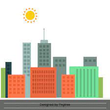 Beautiful Cartoon Lovely Flat Hand Painted City Building Environmental Protection Building Beautiful Cartoon Lovely Png Transparent Clipart Image And Psd Fil City Buildings Clip Art Colorful Backgrounds