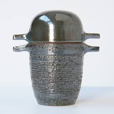 Maybe you would like to learn more about one of these? Blue Ceramic Jar By Rogier Vandeweghe For Amphora 76153