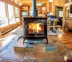 Spark guard screen offer effective protection but still allow you to enjoy the warmth and flame presentation of the fire. Wood Stoves In Our Fireplace Showroom