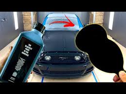 Car In The New Blackest Paint