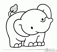 Baby Olifant Kleurplaat Google Zoeken Olifant Tekening Baby Olifant Kleurplaten