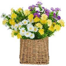 Alibaba.com offers 1,731 mum artificial flower products. Fsals Daisy Artificial Flowers Fake Flowers Daisy 6 Bouquets Chrysanthemum Mums Fake Plants White Wedding Decoration Mix Color Buy Online In Bahamas At Bahamas Desertcart Com Productid 201880923