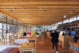 Mass Studies Sets Tea Stone Museum Cafe In Korean Forest Museum Cafe Tea House Glass Pavilion