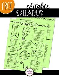 Grab My Syllabus For Ideas Or Edit It To Create Your Own Fun Visual Syllabus B2s Backtoschool B2s2 Syllabus Syllabus Template High Schools Visual Syllabus