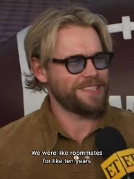 Glenn Powell and Chord