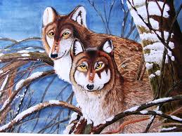 A collection of the top 73 hd wolf wallpapers and backgrounds available for download for free. Painted Wolves Wallpaper Nature And Landscape Wallpaper Better