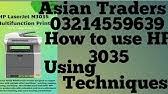 Check spelling or type a new query. Hp Laserjet M3035 Mfp Demo How To Use Hp Laserjet M3030 My New Printer Youtube