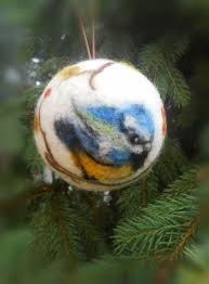 Christmas Lights Not Working Felt Christmas Ornaments Needle Felted Christmas Felt Christmas