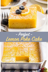 Perfect Lemon Poke Cake Lemon Cake Mix Recipe Jello Cake Recipes Betty Crocker Cake Mix Recipes
