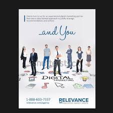 Create A Print Ad For A Digital Marketing Agency Other Business Or Advertising Contest Design Business Digital Marketing Agency Print Ads Business Advertising