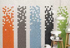 Cavallo fiji 7x8 polished porcelain hexagon tile. 3dhex Creation Wall Tile Natucer Ceramica Natural