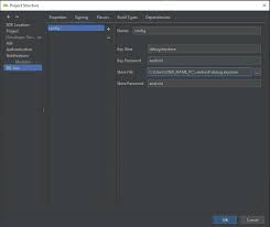 Where Is Debug Keystore In Android Studio Stack Overflow