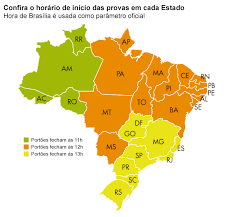 Então vem revisar esse conteúdo e gabaritar geografia no enem e nos. Enem 2013 Horarios De Provas Nos Estados