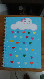 Capa De Caderno Em Eva Infantil Masculino Caderno Chuva De Amor Com Lacinho Cadernos Decorados Chuva De Amor Cadernos Personalizados