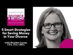 5 Smart Strategies for Saving Money in Your Divorce with Heather Locus,  CPA, CFA, CDFA