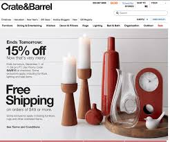 crate and barrel promo codes  we at