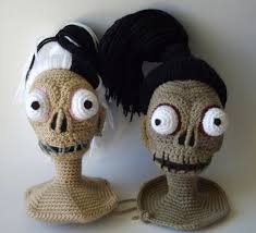 Lester was born with dwarfism and microcephaly, a condition that caused his small head relative to his small body and his intellectual disability.5 he is the second youngest of six children by his mother lillie and was raised in the marion section of jersey. Crochet The Shrunken Head Guy From Beetlejuice And His Bride Too Free Patterns Knithacker