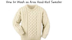 This happens more often to sweaters that are dried naturally rather than tumbled; How To Take Care Of An Aran Sweater