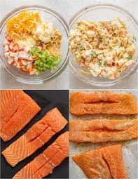 Enjoy warehouse prices on namebrand seafood products. Crab Stuffed Salmon Valentina S Corner