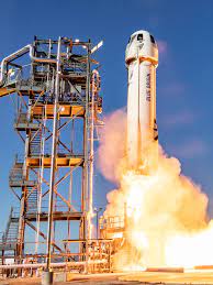 7 hours ago · it will be the first launch with passengers for blue origin, which — like branson's virgin galactic and elon musk's spacex — plans to start flying paying customers in the months ahead. Blue Origin News