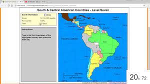 By playing sheppard software's geography games, you will gain a mental map of the world's continents, countries, capitals, & landscapes! 28s Sheppard Software South Central American Geography National Level 7 Speedrun Youtube