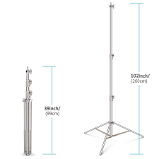 To convert 99 cm to inches you have to multiply 99 x 0.393701, since 1 cm is 0.393701 in so, if you want to calculate how many inches are 99 centimeters you can use this simple rule. Neewer Photo Studio Stainless Steel Light Stand 39 102 Inches 99 260 Centimeters Foldable And Reflector Holder Arm 39 7 Inches 101 Centimeters Retractable Telescopic Crossbar With 2 Pieces Clamps Neewer Photographic Equipment And Accessories