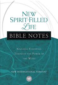 Niv New Spirit Filled Life Bible Notes Olive Tree Bible Software