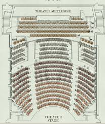 geffen main stage seating chart theatre in la