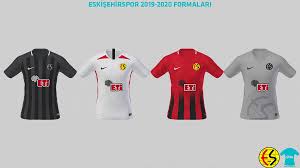 Bu sezon düz kırmızı, çubuklu, yan çubuklu, sarı ve beyaz formaları tercih ettik. Forma Merkezi On Twitter Eskisehirspor 2019 20 Formalari