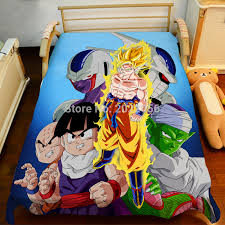 2.2m (7 feet) application size: Free Shipping Anime Manga Dragonball Z Bed Sheet 150 200cm Bedsheet 004 Free Shipping Worldwide