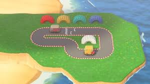 Race Track Acnh Animal Crossing Fan Art Animal Crossing Race Track