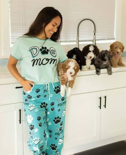 Lazy One Dog Mom Women's Regular Fit PJ Set