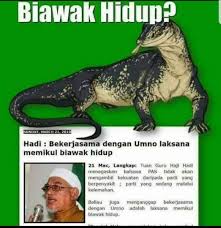 Cara halau biawak dalam kereta. Hadi Amat Seronok Dan Serasi Memikul Biawak Hidup Umno Bn Dlm Pru 15 Merampas Kelantan Terengganu Dgn Selesa