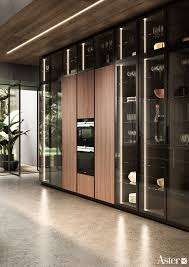 Celebrating Essential Lines Material And Purity That S The New Shape Of Astercucine Contempor Modern Kitchen Modern Kitchen Cabinets Kitchen And Bath Design