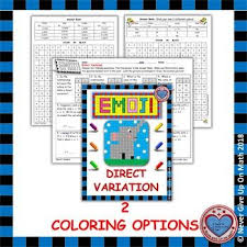 Emoji Direct Variations Simplifying Rational Expressions Math Math Resources