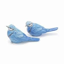 Check spelling or type a new query. Buy Blue Birds Salt Pepper Shakers Ceramic