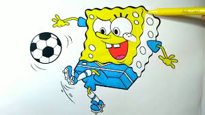 Apakah tokoh spongebob adalah spons laut? Mewarnai Gambar Spongebob Bermain Bola Youtube