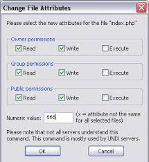 Changing File Permissions Wordpress Org