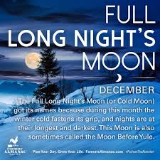 December S Full Cold Moon Farmers Almanac Cold Moon Full Moon Names Full Moon