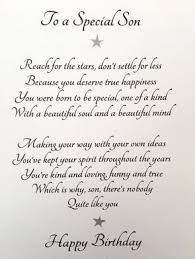 Birthday Poem For My Grown Son Pin On Birthday Wishes