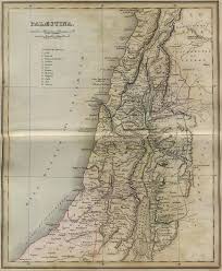 Map showing the geographical location of israel & palestine along with their capitals, international boundary, major cities and point of interest. Maps