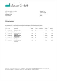 Lieferschein vorlage retourenschein vordruck | wie lange muss ich warten, bis ich mein geld oder neues paket wieder habe? Lieferschein Vorlage Muster Als Kostenloser Download I Weclapp Com