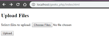 <select this is my html; How To Select And Upload Multiple Files With Html And Php Using Http Post Geeksforgeeks