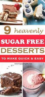 Healthy recipes can be quick and easy as well. 9 Easy Low Carb Keto Dessert Recipes Sugar Free Desserts Low Calorie Desserts Free Desserts