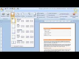 Documenten Afdrukken In Word 2007 Youtube