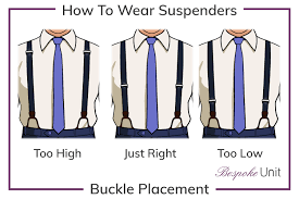 Before putting on your trousers, secure the suspenders to the back. How To Wear Suspenders 1 Guide To Wearing Men S Braces With Style