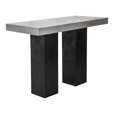 Lithic Outdoor Bar Table Products Moe S Wholesale In 2020 Outdoor Bar Table Outdoor Bar Concrete Bar