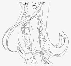 Goku is the protagonist of the cartoon series the dragon ball z. Anime Girl Friends Coloring Pages Anime Neko Colouring Pages Hd Png Download Transparent Png Image Pngitem